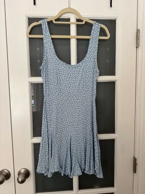 Doen Porto Dress in Cerulean Hillside Bloom